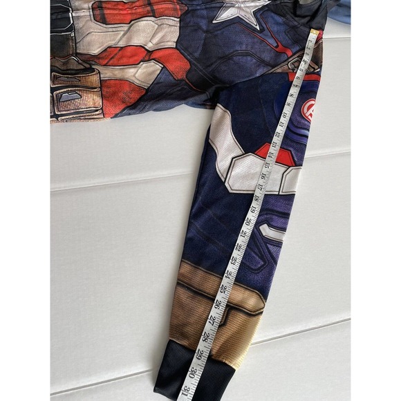 Men’s Marvel Avengers Captain America Age Of‎ Ultron Mask Full Zip Hoodie Size M - Picture 7 of 9